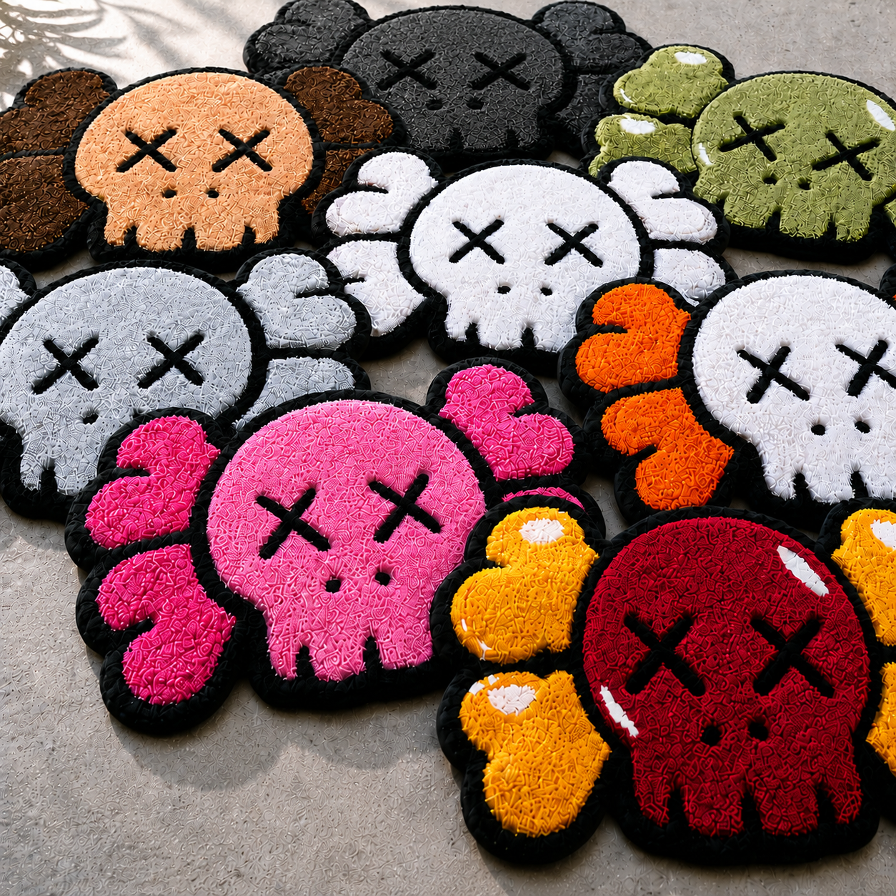 Kaws - Orange Bones